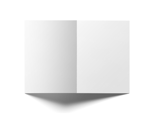 Free Blank Half Fold Card Template Printable Online