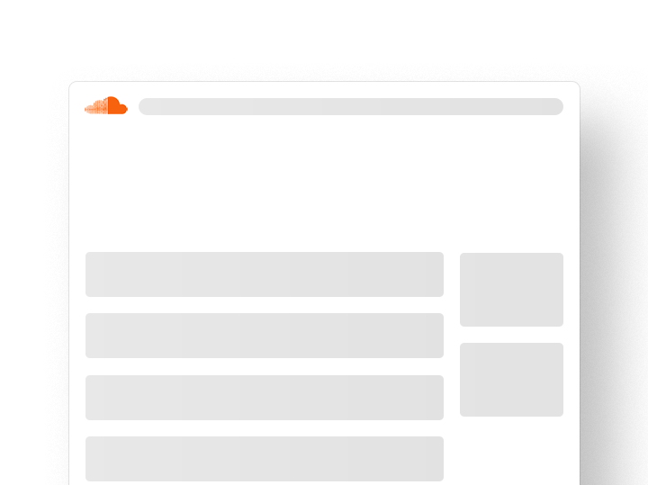 Free and customizable SoundCloud banner templates Canva